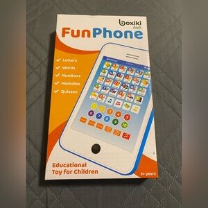 Kids 3+ Fun Educational Toy Phone In Blue